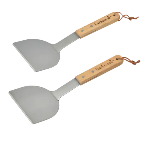 Barbecook Barbecook – Set van 2 plancha spatels RVS met FSC® houten handvat