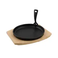 Barbecook – Gietijzeren grillpan met bamboe