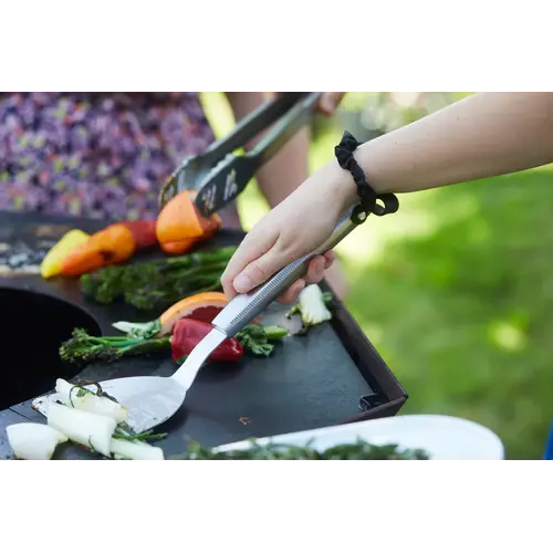 Barbecook Barbecook – Premium set van 2 plancha spatels RVS met siliconen haak