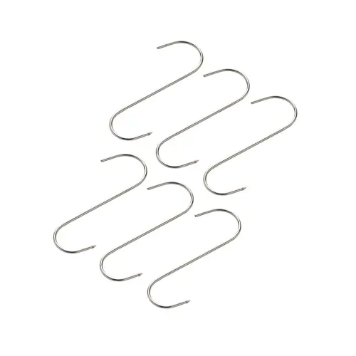 Barbecook Barbecook – Set van 6 rookhaken RVS voor BBQ en smoker