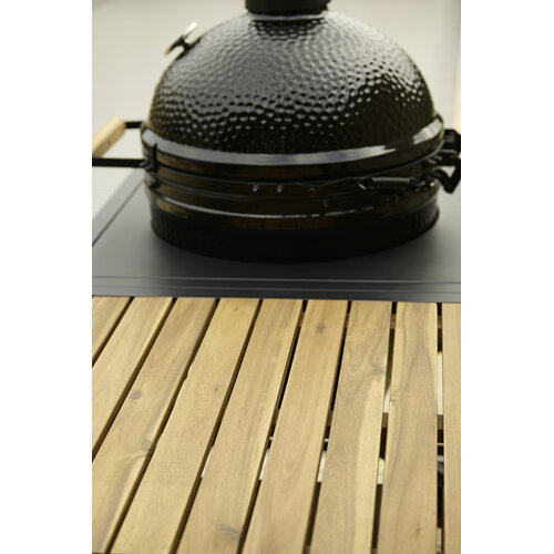 Big Green Egg Big Green Egg – Onyx Large Big Deal Outdoor Kitchen met Frame en Dual Zone