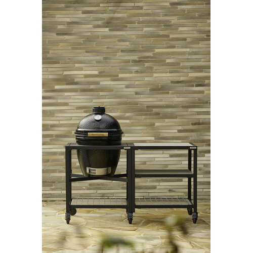 Big Green Egg Big Green Egg – Onyx Large Big Deal Outdoor Kitchen met Frame en Dual Zone