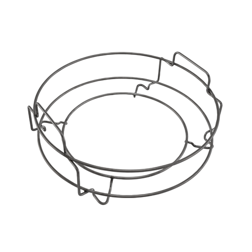 Big Green Egg Big Green Egg – Dual Zone Deflector Kit Large met RVS basket en halve stenen