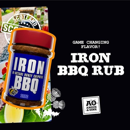 Angus & Oink Angus & Oink IRON BBQ Honey Chipotle Rub - 220g