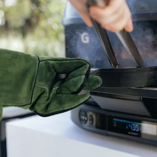 Gozney Gozney – Hittebestendige handschoenen tot 500°C groen voor pizza en BBQ