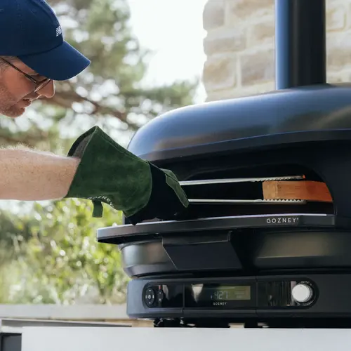 Gozney Gozney – Hittebestendige handschoenen tot 500°C groen voor pizza en BBQ