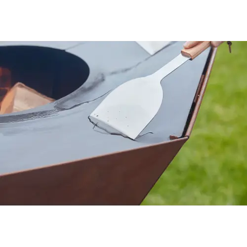 Barbecook Barbecook – Nestor BBQ uit CorTenstaal met plancha en houtopslag