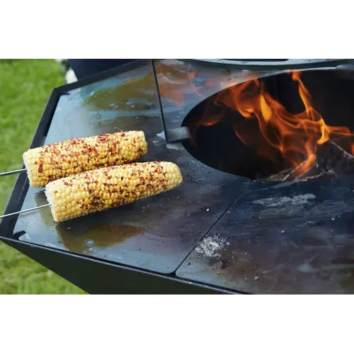 Barbecook Barbecook – Nestor Island BBQ uit CorTenstaal met plancha en werkruimte