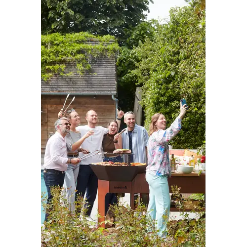 Barbecook Barbecook – Nestor Island BBQ uit CorTenstaal met plancha en werkruimte