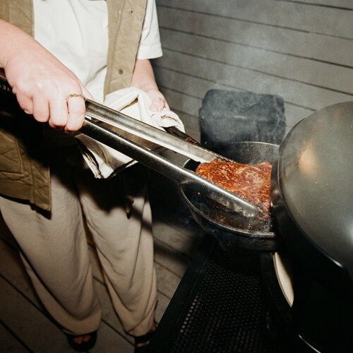 Gozney Gozney – Live-Fire Tongs RVS extra lange tang voor hout en houtskool