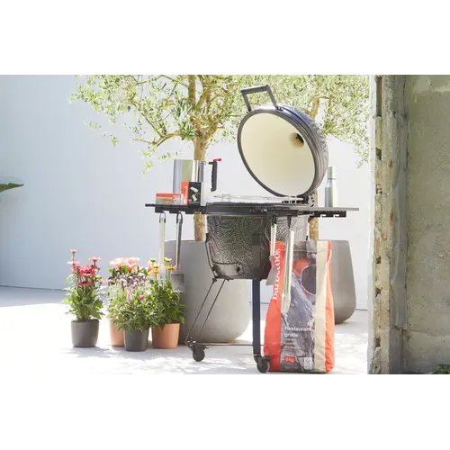 Barbecook Barbecook – Kamal 2.0 XL mat zwart kamado BBQ met onderstel en zijtafels