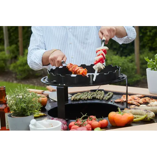 Barbecook Barbecook – Nestor startersset met plancha, grill en spiesenring