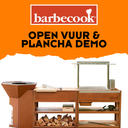 BBQ Hero Zo 25 mei - 12:00-16:00 - Gratis Barbecook Open Vuur & Plancha Demo