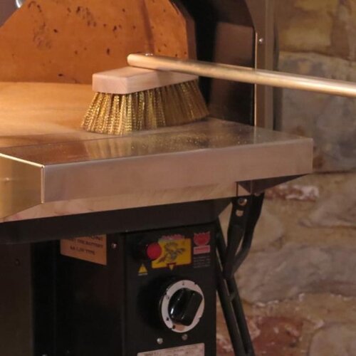 Gi.Metal Gi.Metal – Amica ovenborstel met messing haren en aluminium steel 60 cm Gi.Metal Gi.Metal – Amica ovenborstel met messing haren en aluminium steel 60 cm