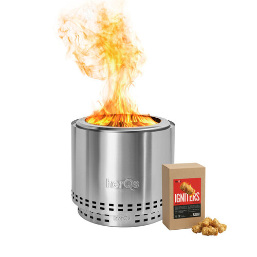 HerQs HerQs Smokeless fire-pit Blaze - Ø50 cm + gratis lighters HerQs HerQs Smokeless fire-pit Blaze - Ø50 cm + gratis lighters