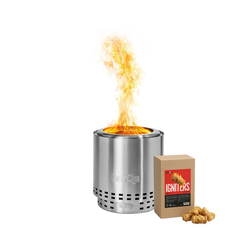 HerQs HerQs Smokeless fire-pit Cozy – Ø38 cm + gratis lighters HerQs HerQs Smokeless fire-pit Cozy – Ø38 cm + gratis lighters
