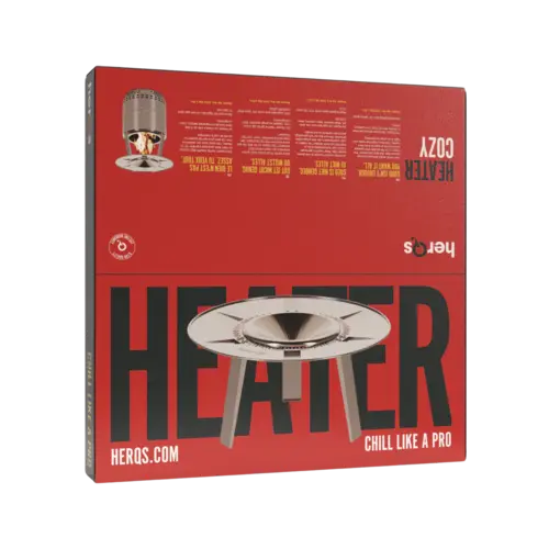 HerQs herQs – Cozy Heater warmteverdeler voor Smokeless FirePit Cozy