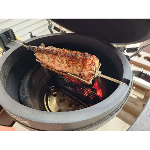 Kick Ash Basket Kick Ash – Half 14.5” RVS drip pan voor Large / 21 inch kamado BBQ’s Kick Ash Basket Kick Ash – Half 14.5” RVS drip pan voor Large / 21 inch kamado BBQ’s