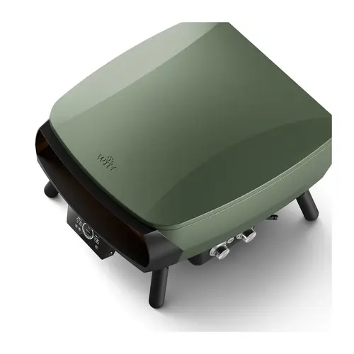 Witt Witt – ETNA Rotante Control 13" Gas Pizzaoven Groen met touchscreen Witt Witt – ETNA Rotante Control 13" Gas Pizzaoven Groen met touchscreen