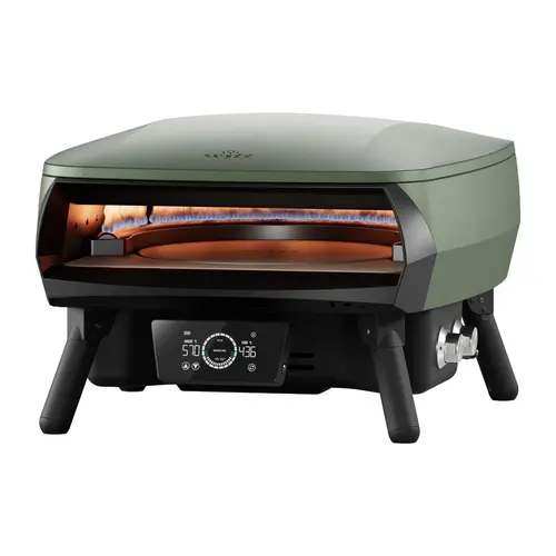 Witt Witt – ETNA Rotante Control 13" Gas Pizzaoven Groen met touchscreen Witt Witt – ETNA Rotante Control 13" Gas Pizzaoven Groen met touchscreen