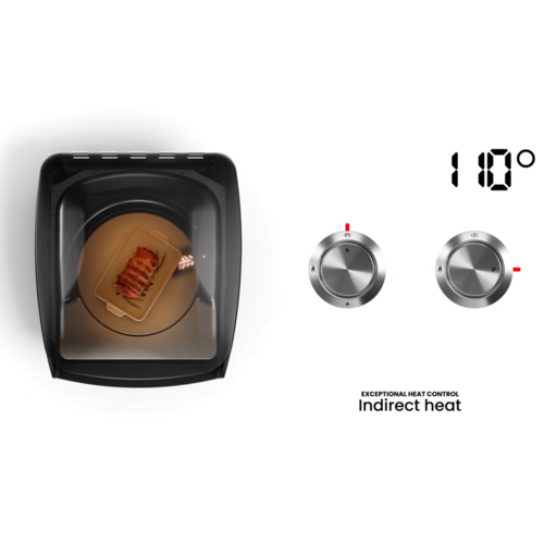 Witt Witt – ETNA Rotante Control 13" Gas Pizzaoven Groen met touchscreen Witt Witt – ETNA Rotante Control 13" Gas Pizzaoven Groen met touchscreen