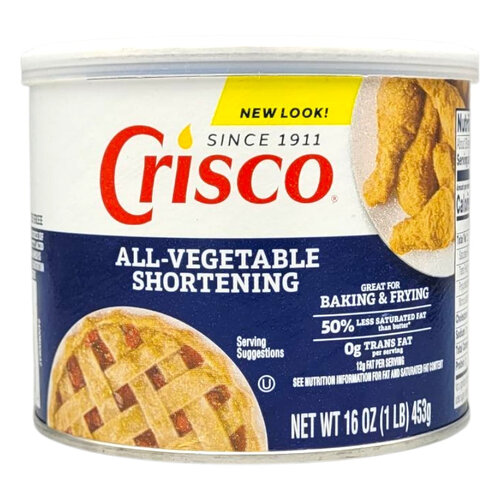 Crisco Crisco - shortening - plantaardig vet voor gietijzer Crisco Crisco - shortening - plantaardig vet voor gietijzer