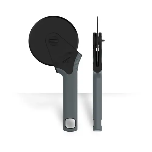 Witt Witt – Pizza Cutter Wheel Zwart met RVS snijwiel en beschermkap Witt Witt – Pizza Cutter Wheel Zwart met RVS snijwiel en beschermkap