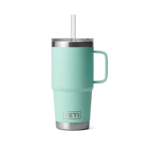 Yeti YETI Rambler® 25 oz (739 ml) Straw Mug Seafoam mok met rietjes deksel