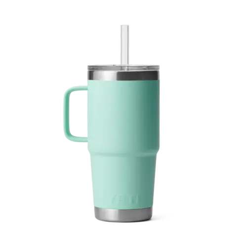 Yeti YETI Rambler® 25 oz (739 ml) Straw Mug Seafoam mok met rietjes deksel
