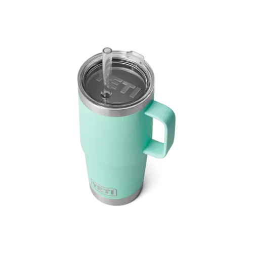 Yeti YETI Rambler® 25 oz (739 ml) Straw Mug Seafoam mok met rietjes deksel