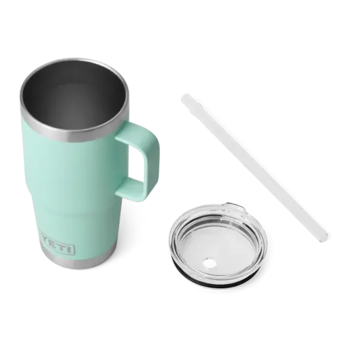 Yeti YETI Rambler® 25 oz (739 ml) Straw Mug Seafoam mok met rietjes deksel