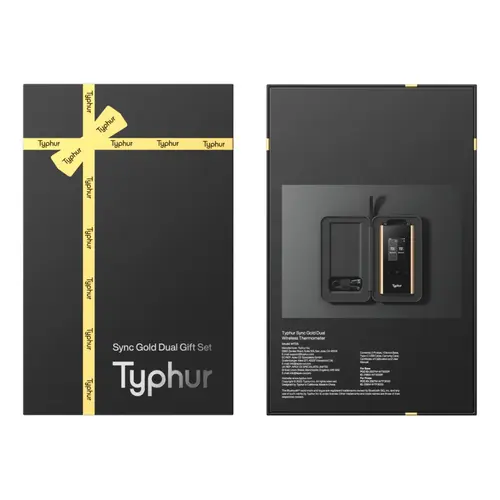Typhur Robotics Typhur – Sync Gold Dual Gift Set met 2 Probes, Opbergcase & Sub-1G Typhur Robotics Typhur – Sync Gold Dual Gift Set met 2 Probes, Opbergcase & Sub-1G