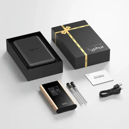 Typhur Robotics Typhur – Sync Gold Dual Gift Set met 2 Probes, Opbergcase & Sub-1G Typhur Robotics Typhur – Sync Gold Dual Gift Set met 2 Probes, Opbergcase & Sub-1G