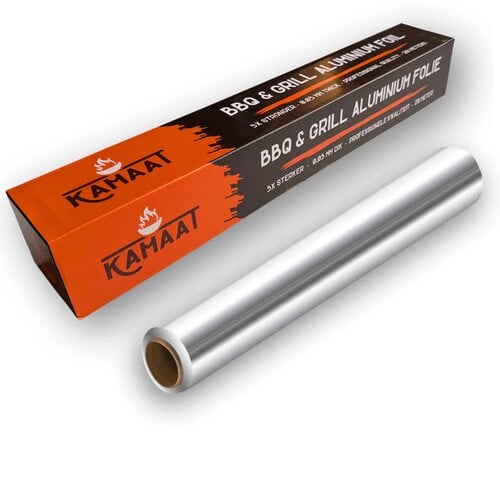 Kamaat Kamaat BBQ Grill Dikke Aluminiumfolie 20 Meter Kamaat Kamaat BBQ Grill Dikke Aluminiumfolie 20 Meter
