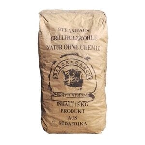 Black Ranch Black Ranch Houtskool 15 kg - Acacia Zuid Afrika