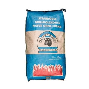Black Ranch Black Ranch Houtskool 15 kg - Quebracho Argentinië