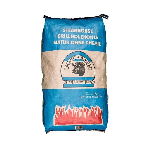 Black Ranch Black Ranch Houtskool 15 kg - Quebracho Argentinië