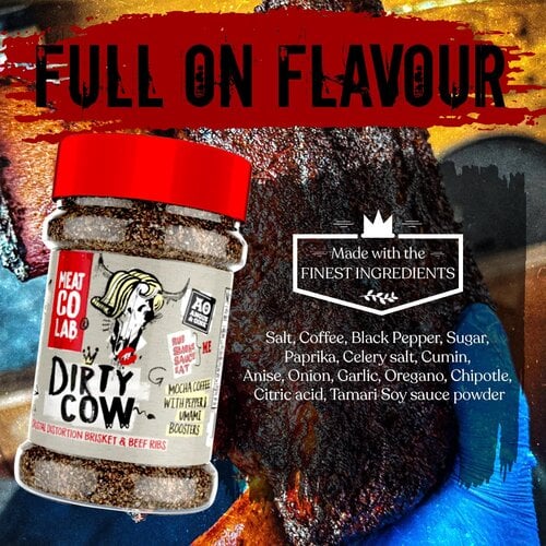 Angus & Oink Angus & Oink Dirty Cow – Kruidige BBQ Rub voor Rundvlees – 220 g Angus & Oink Angus & Oink Dirty Cow – Kruidige BBQ Rub voor Rundvlees – 220 g