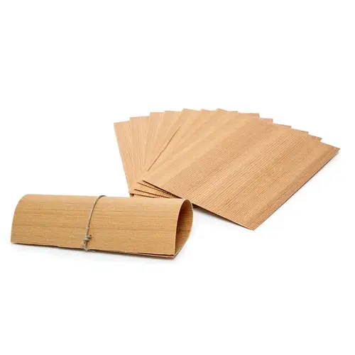 BBQ Shop Limburg Axtschlag Western Red Cedar Barbecue Papers – 19 x 15 cm – 8 Vellen