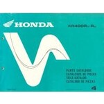 HONDA XR400RT/V Parts Catalogue