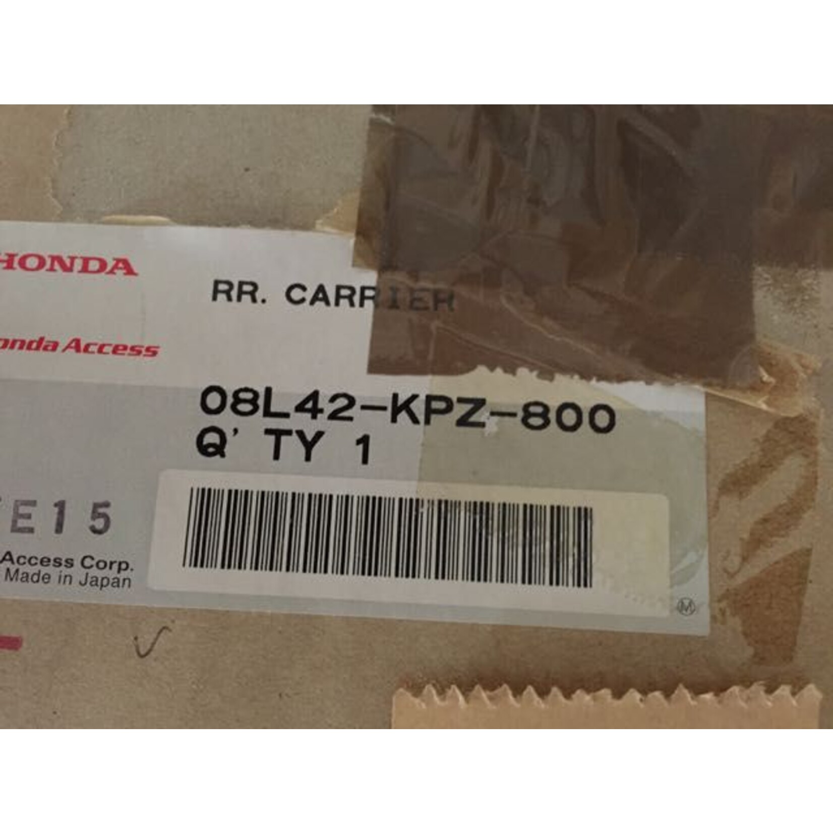 HONDA SES125 Dylan Top Box with Carrier