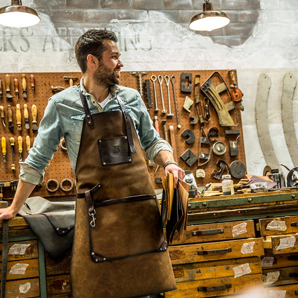 Leatherbelove: riemenwebshop van een ambachtsman