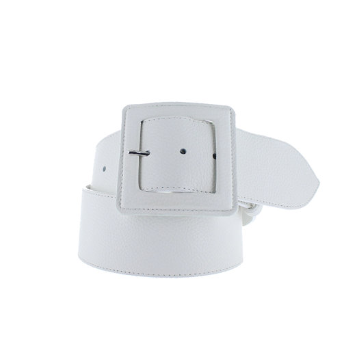  H.A.N. Celine | 6cm brede damesriem | Wit 