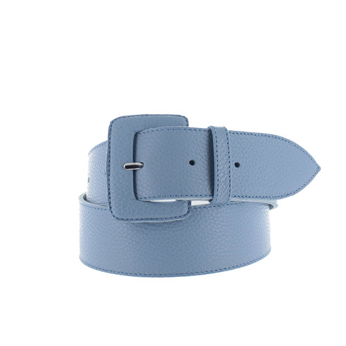  H.A.N. Veronique | Brede damesriem 4,5cm | Lichtblauw 