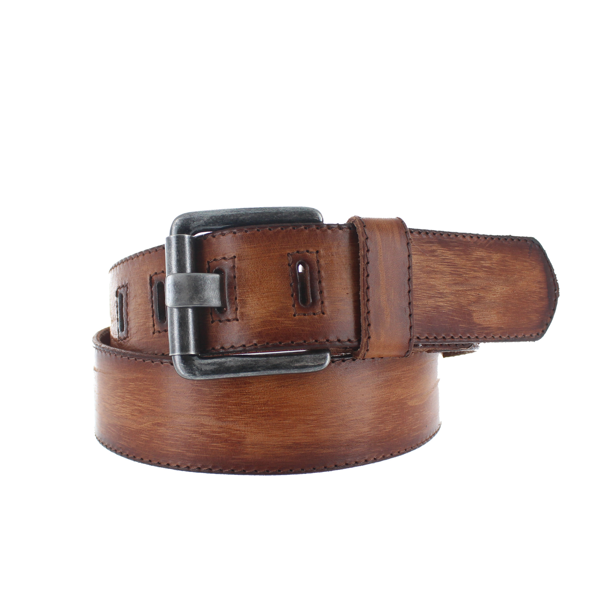 JOB86 Stefano | Vintage jeansriem 4,5cm | Cognac