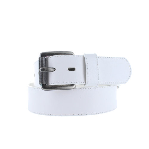  JOB86 Gianni | Heren jeansriem 4,5cm | Wit 