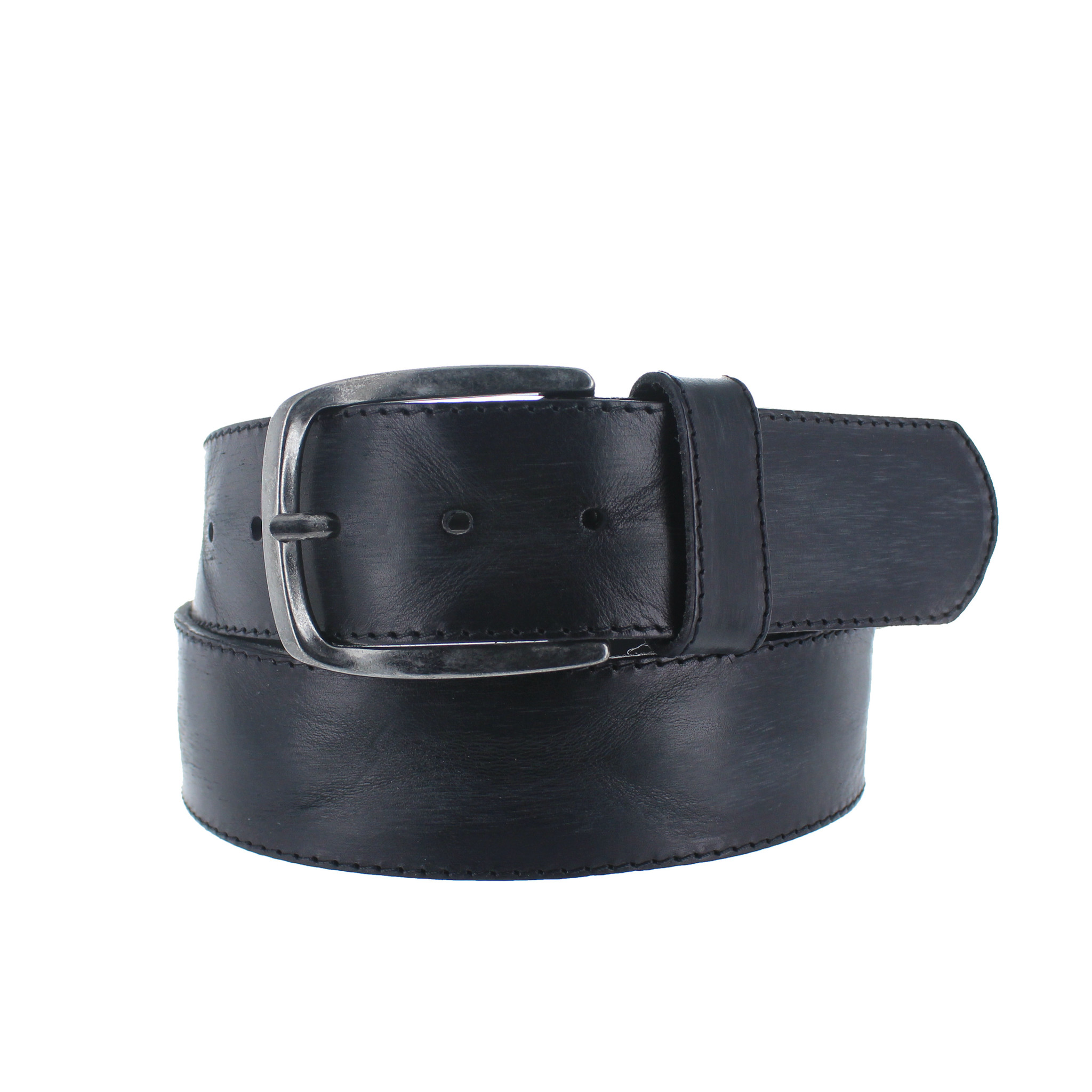 JOB86 Pedro | Stoere jeansriem 4,5cm | Zwart