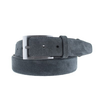 Giorgio | Classic suède riem 3,5cm | Grijs