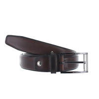 Lucas | Lederen herenriem 3,5cm | Donkerbruin