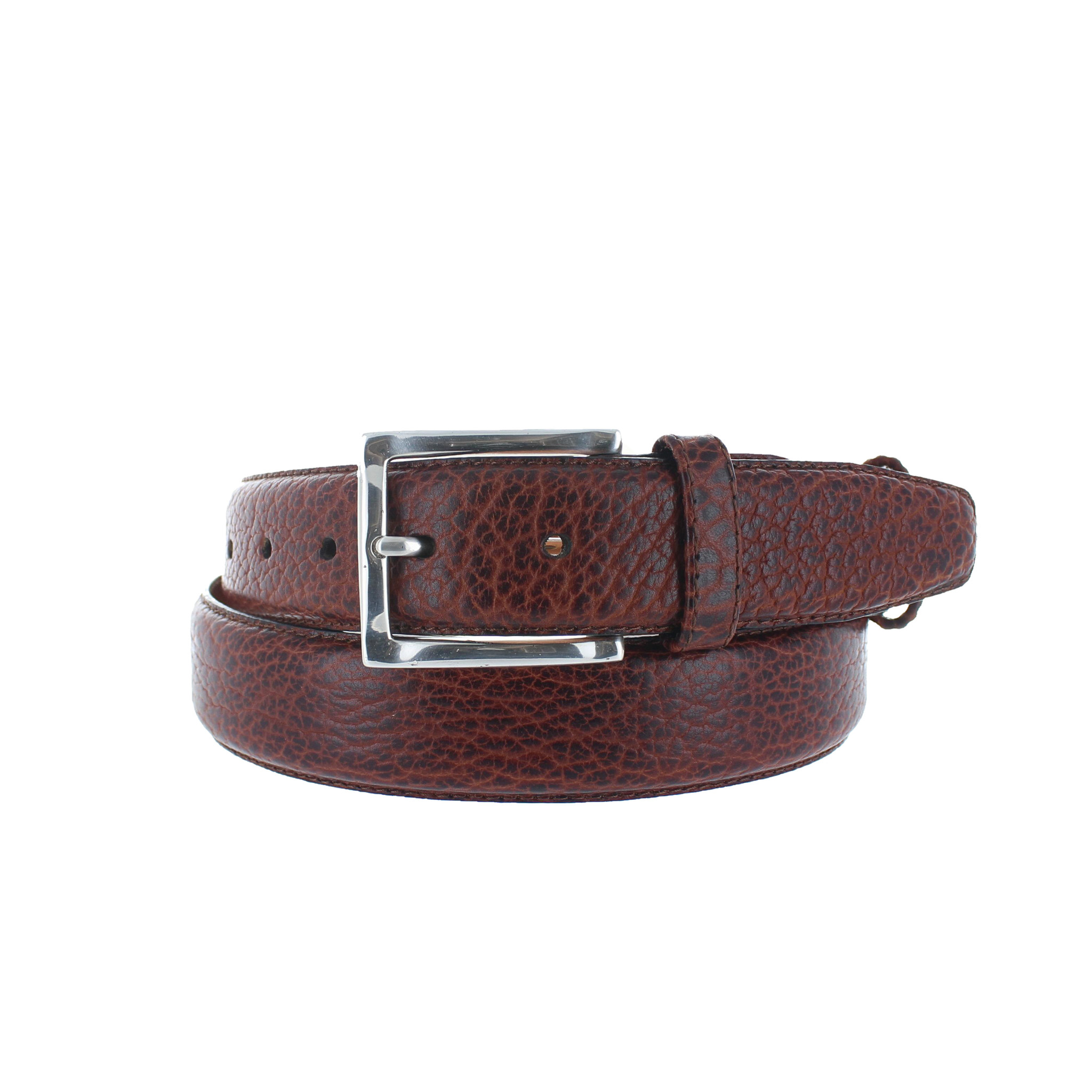 JOB86 Originele Bison riem 3,5cm | Cognac